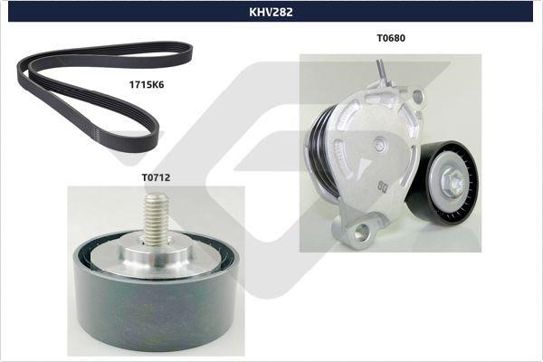 Hutchinson KHV 282 Drive belt kit KHV282: Buy near me in Poland at 2407.PL - Good price!