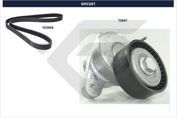 Hutchinson KHV 261 Drive belt kit KHV261: Buy near me in Poland at 2407.PL - Good price!
