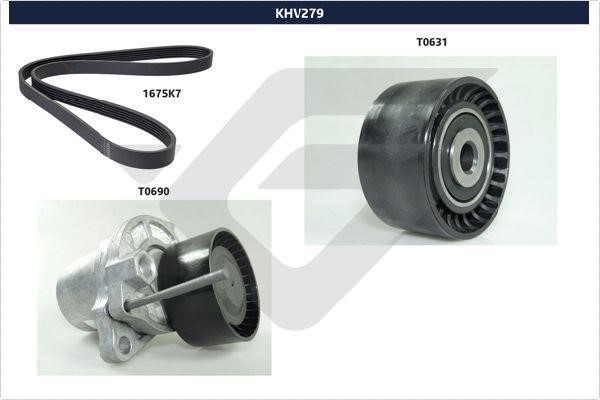 Hutchinson KHV 279 Drive belt kit KHV279: Buy near me in Poland at 2407.PL - Good price!