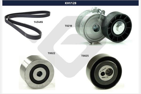  KHV 128 Комплект ремня генератора KHV128: Отличная цена - Купить в Польше на 2407.PL!