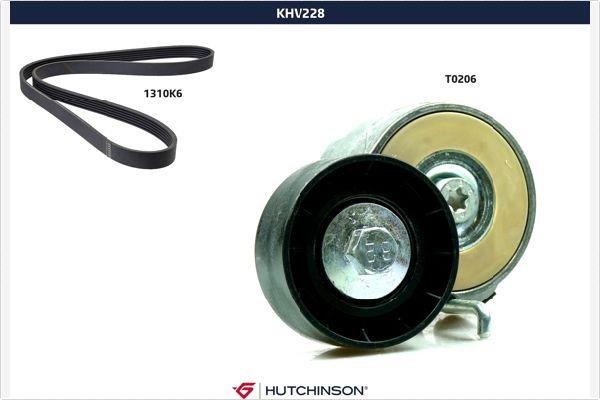 Hutchinson KHV 228 Zestaw pasek alternatora KHV228: Dobra cena w Polsce na 2407.PL - Kup Teraz!