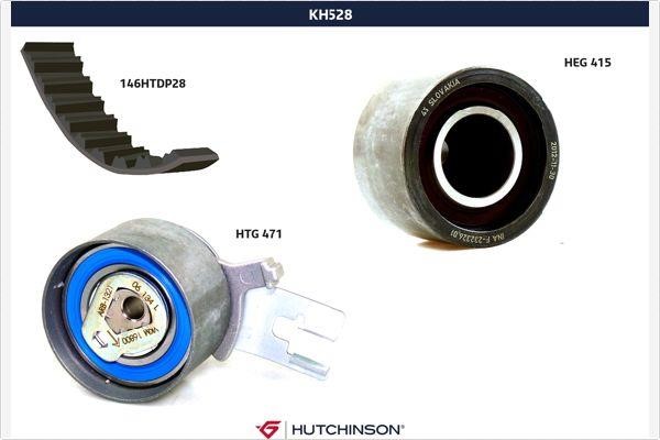 Hutchinson KH528 Комплект ремня ГРМ KH528: Отличная цена - Купить в Польше на 2407.PL!