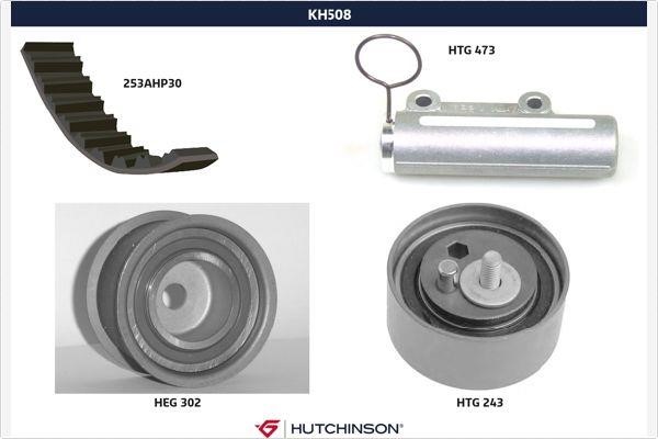Hutchinson KH508 Timing Belt Kit KH508: Buy near me in Poland at 2407.PL - Good price!