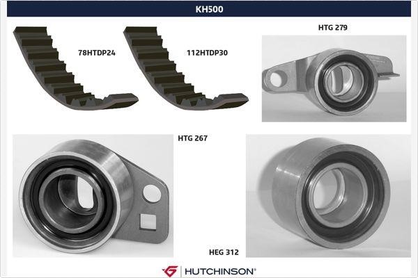 Hutchinson KH 500 Timing Belt Kit KH500: Buy near me in Poland at 2407.PL - Good price!