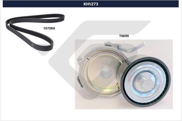 Hutchinson KHV 273 Drive belt kit KHV273: Buy near me in Poland at 2407.PL - Good price!