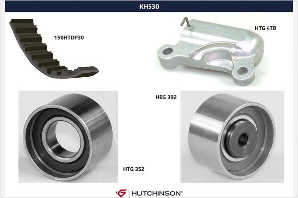 Hutchinson KH530 Timing Belt Kit KH530: Buy near me in Poland at 2407.PL - Good price!