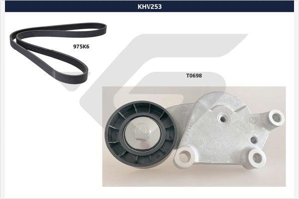 Hutchinson KHV 253 Drive belt kit KHV253: Buy near me at 2407.PL in Poland at an Affordable price!