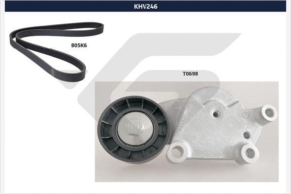 Hutchinson KHV 246 Drive belt kit KHV246: Buy near me in Poland at 2407.PL - Good price!