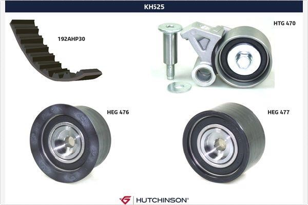 Hutchinson KH525 Комплект ремня ГРМ KH525: Отличная цена - Купить в Польше на 2407.PL!