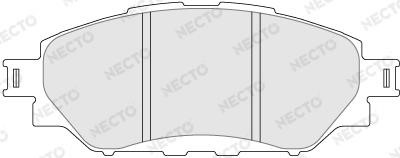 Necto FD7736A Тормозные колодки дисковые, комплект FD7736A: Отличная цена - Купить в Польше на 2407.PL!