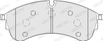 Necto FD7784V Brake Pad Set, disc brake FD7784V: Buy near me in Poland at 2407.PL - Good price!