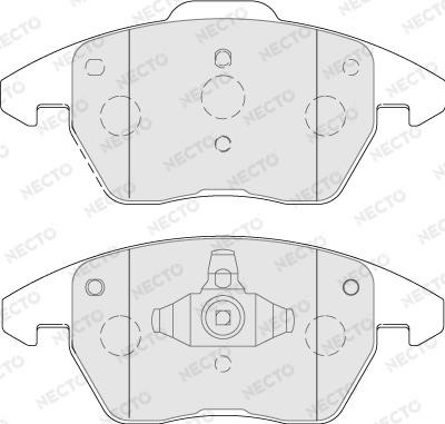 Necto FD7788A Brake Pad Set, disc brake FD7788A: Buy near me at 2407.PL in Poland at an Affordable price!