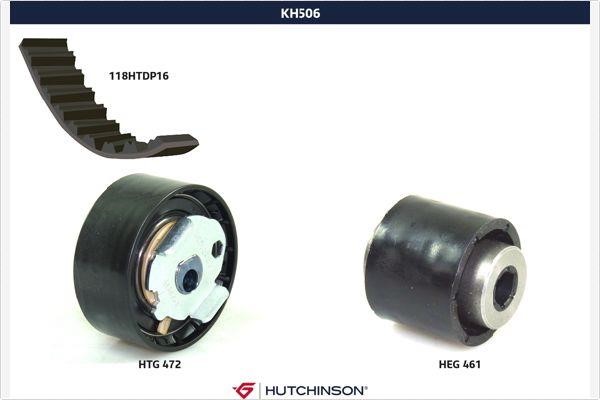 Hutchinson KH506 Комплект ремня ГРМ KH506: Отличная цена - Купить в Польше на 2407.PL!
