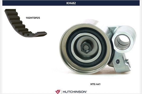 Hutchinson KH 482 Zahnriemensatz KH482: Kaufen Sie zu einem guten Preis in Polen bei 2407.PL!