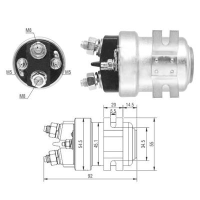 Meat&Doria 46314 Commutator 46314: Buy near me in Poland at 2407.PL - Good price!