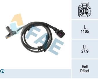 FAE 78294 Sensor ABS 78294: Buy near me in Poland at 2407.PL - Good price!