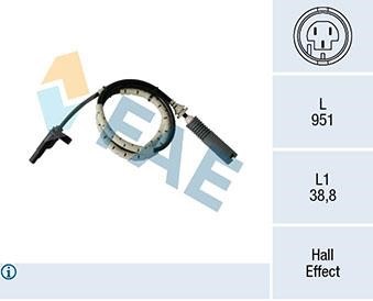 FAE 78185 Sensor ABS 78185: Buy near me in Poland at 2407.PL - Good price!
