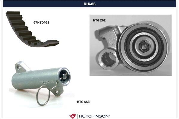 Hutchinson KH 486 Комплект зубчастих ременів KH486: Приваблива ціна - Купити у Польщі на 2407.PL!