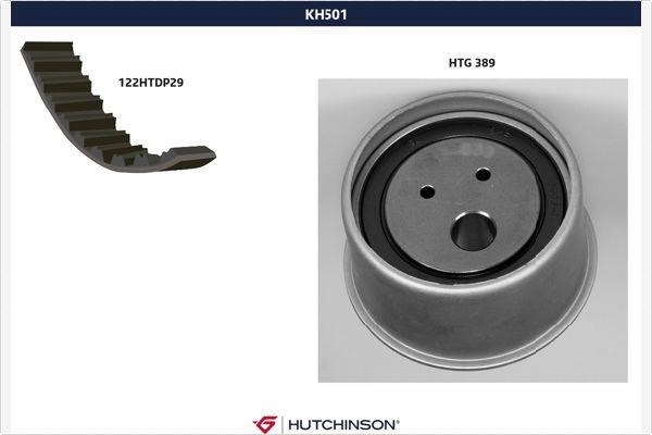 Hutchinson KH 501 Timing Belt Kit KH501: Buy near me in Poland at 2407.PL - Good price!