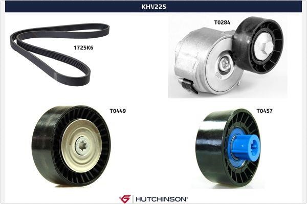 Hutchinson KHV 225 Drive belt kit KHV225: Buy near me in Poland at 2407.PL - Good price!
