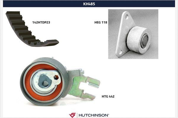 Hutchinson KH 485 Timing Belt Kit KH485: Buy near me in Poland at 2407.PL - Good price!