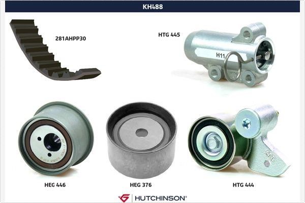 Hutchinson KH 488 Timing Belt Kit KH488: Buy near me in Poland at 2407.PL - Good price!