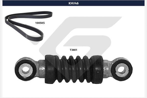 Hutchinson KHV 46 Drive belt kit KHV46: Buy near me in Poland at 2407.PL - Good price!