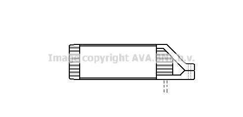 AVA VN3107 Oil Cooler, engine oil VN3107: Buy near me in Poland at 2407.PL - Good price!