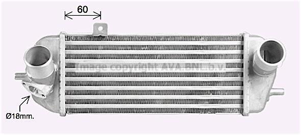 AVA HY4477 Intercooler, charger HY4477: Buy near me in Poland at 2407.PL - Good price!