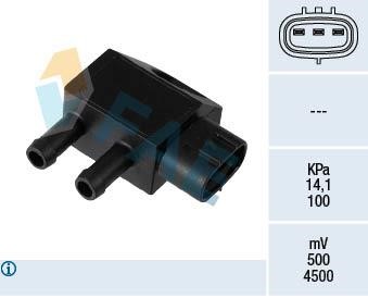 FAE 16149 Sensor, exhaust pressure 16149: Buy near me in Poland at 2407.PL - Good price!