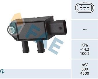 FAE 16134 Sensor, exhaust pressure 16134: Buy near me in Poland at 2407.PL - Good price!