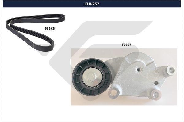Hutchinson KHV 257 Комплект ременя генератора KHV257: Приваблива ціна - Купити у Польщі на 2407.PL!