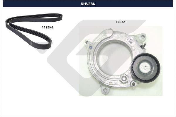 Hutchinson KHV 284 Drive belt kit KHV284: Buy near me in Poland at 2407.PL - Good price!