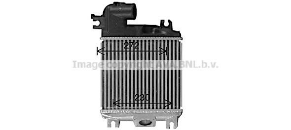 AVA TO4758 Intercooler, charger TO4758: Buy near me in Poland at 2407.PL - Good price!