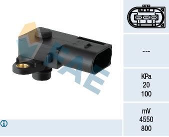 FAE 15204 Sensor, intake manifold pressure 15204: Buy near me in Poland at 2407.PL - Good price!