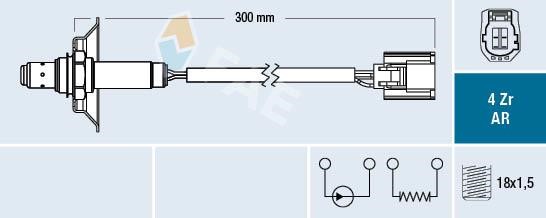 FAE 75624 Sonda lambda 75624: Dobra cena w Polsce na 2407.PL - Kup Teraz!