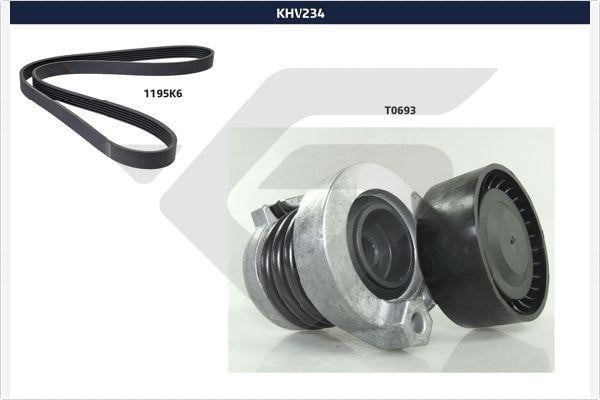 Hutchinson KHV 234 Drive belt kit KHV234: Buy near me in Poland at 2407.PL - Good price!