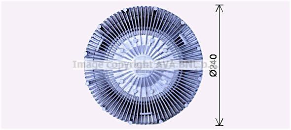 AVA VLC100 Clutch, radiator fan VLC100: Buy near me in Poland at 2407.PL - Good price!