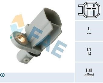 FAE 78450 Sensor, wheel speed 78450: Buy near me at 2407.PL in Poland at an Affordable price!