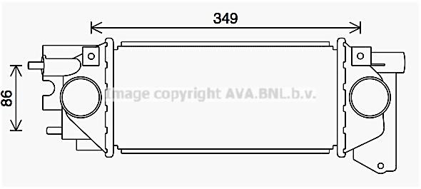 AVA AU4231 Интеркулер AU4231: Отличная цена - Купить в Польше на 2407.PL!