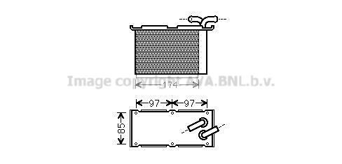 AVA VN4305 Intercooler, charger VN4305: Buy near me in Poland at 2407.PL - Good price!