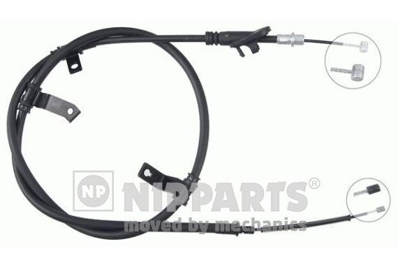 Nipparts J19187 Parking brake cable left J19187: Buy near me in Poland at 2407.PL - Good price!