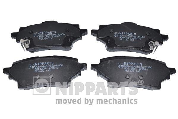 Nipparts N3612051 Brake Pad Set, disc brake N3612051: Buy near me in Poland at 2407.PL - Good price!