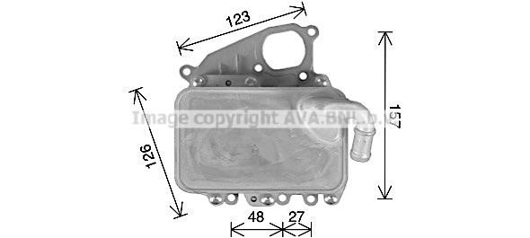 AVA AI3405H Ölkühler, Motoröl AI3405H: Kaufen Sie zu einem guten Preis in Polen bei 2407.PL!