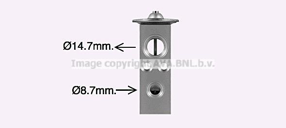 AVA CT1076 Клапан расширительный кондиционера CT1076: Отличная цена - Купить в Польше на 2407.PL!