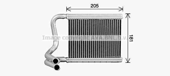 AVA HY6594 Heat Exchanger, interior heating HY6594: Buy near me in Poland at 2407.PL - Good price!