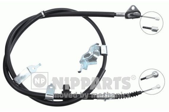Nipparts J18966 Cable Pull, parking brake J18966: Buy near me in Poland at 2407.PL - Good price!