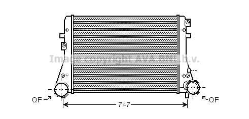 AVA VNA4227 Intercooler, charger VNA4227: Buy near me in Poland at 2407.PL - Good price!