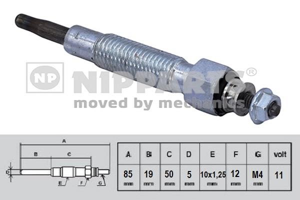 Nipparts N5711036 Glow plug N5711036: Buy near me at 2407.PL in Poland at an Affordable price!