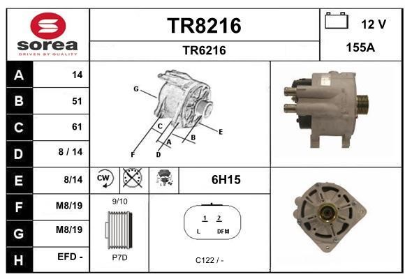 SNRA TR8216 Generator TR8216: Kaufen Sie zu einem guten Preis in Polen bei 2407.PL!